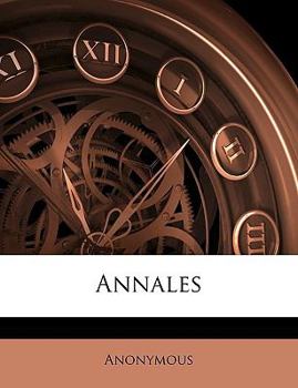 Paperback Annales [French] Book