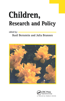 Hardcover Children, Research And Policy Book
