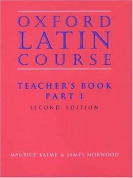 Paperback Oxford Latin Course: Teacher's Book, Part 1 Book