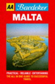 Paperback AA Baedeker's Malta (AA Baedeker's Guides) Book