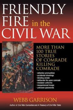 Paperback Friendly Fire in the Civil War: More Than 100 True Stories of Comrade Killing Comrade Book