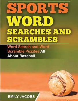 Paperback Sports Word Searches and Scrambles - Baseball Book