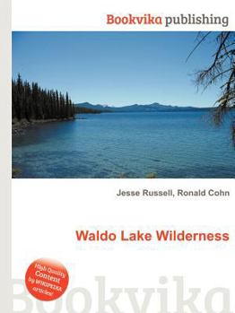 Paperback Waldo Lake Wilderness Book