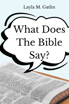 Paperback What Does the Bible Say? Book