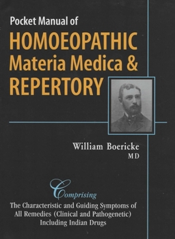 Hardcover Pocket Manual of Materia Medica and Repertory Book