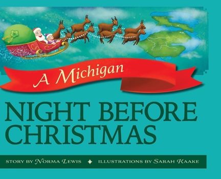 Hardcover A Michigan Night Before Christmas Book