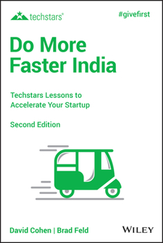 Hardcover Do More Faster India: Techstars Lessons to Accelerate Your Startup Book