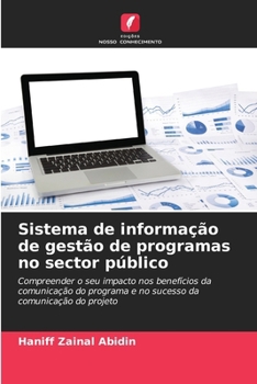 Paperback Sistema de informação de gestão de programas no sector público [Portuguese] Book