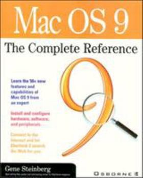 Paperback Mac Os9: The Complete Reference [With CDROM] Book