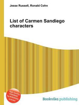 Paperback List of Carmen Sandiego Characters Book