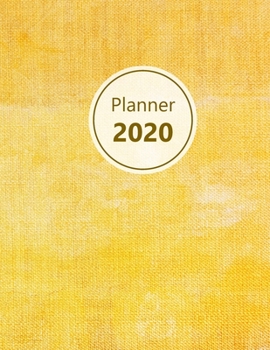 Paperback Planner 2020: Monthly and Weekly Planner. Week on 1 page. Start your week with weekly Focus, Tasks, To-Dos. Monday start week. 11.0" Book