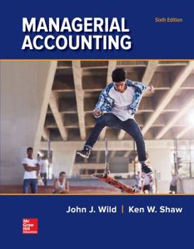 Paperback Managerial Accounting Book