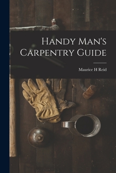 Paperback Handy Man's Carpentry Guide Book