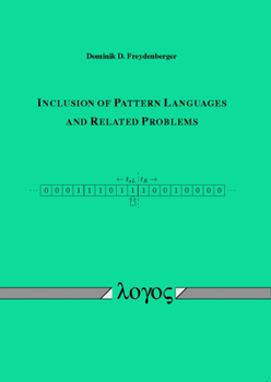Paperback Inclusion of Pattern Languages and Related Problems Book