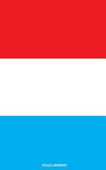 Paperback Flag of Luxembourg: Notebook Book