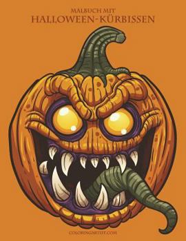 Paperback Malbuch mit Halloween-Kürbissen 1 [German] Book
