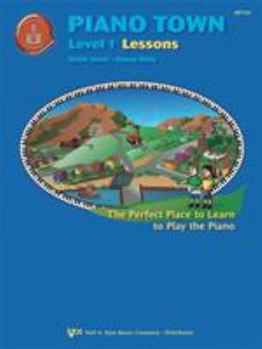 Paperback MP101 - Piano Town - Lessons Level 1 Book