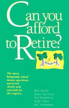 Hardcover Can You Afford to Retire? Book