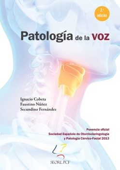 Paperback Patología de la voz [Spanish] Book