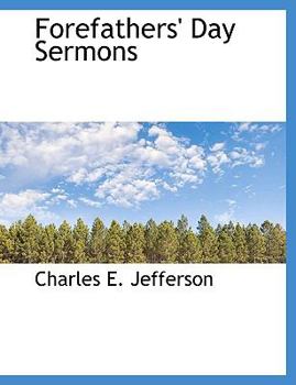Paperback Forefathers' Day Sermons Book