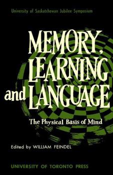 Paperback Memory, Learning and Language: The Physical Basis Book