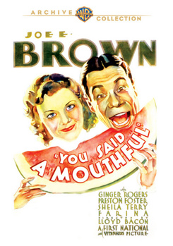 DVD You Said A Mouthful Book