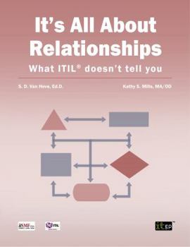 Paperback It's All about Relationships: What Itil Doesn't Tell You Book