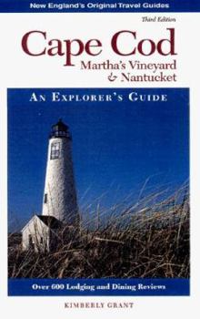 Paperback Cape Cod, Martha's Vineyard, & Nantucket: An Explorer's Guide Book