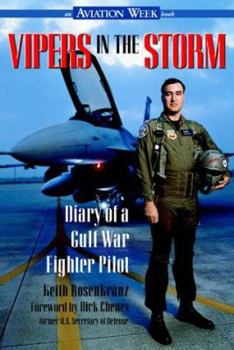 Hardcover Vipers in the Storm: Diary of a Gulf War Fighter Pilot Book