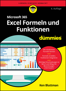 Paperback Microsoft 365 Excel Formeln Und Funktionen Für Dummies [German] Book