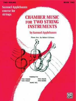 Paperback Chamber Music for Two String Instruments, Bk 2: 2 Violins Book