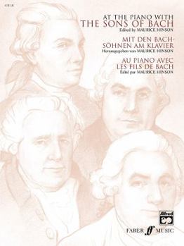 Sheet music AT THE PIANO WITH THE SONS OF BACH PIANO Book