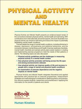 Hardcover Physical Activity and Mental Health Book