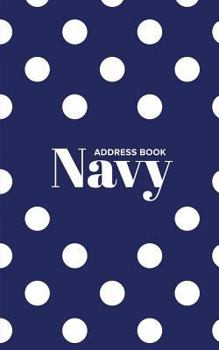 Paperback Address Book Navy Book