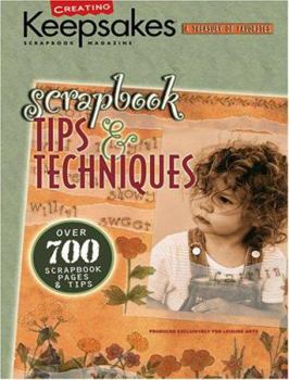 Paperback Scrapbook Tips & Techniques (Leisure Arts #15931) Book