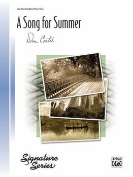 Paperback A Song for Summer: Sheet Book