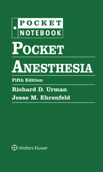Spiral-bound Pocket Anesthesia Book