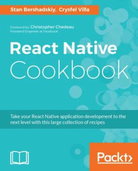 Paperback React Native Cookbook Book