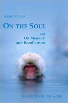 Paperback On the Soul and on Memory and Recollection Book