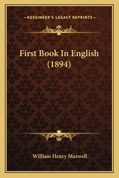 Paperback First Book In English (1894) Book