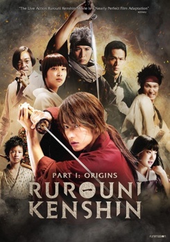 DVD Rurouini Kenshin Part 1: Origins Book