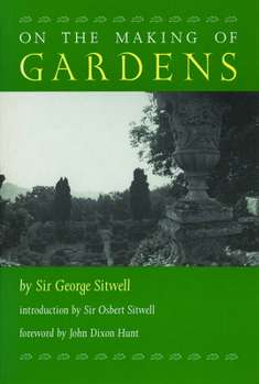 Paperback On the Making of Gardens Book