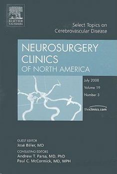 Hardcover Select Topics on Cerebrovascular Disease Book