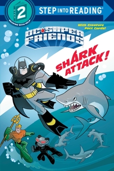 Paperback Shark Attack! (DC Super Friends) Book