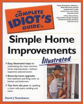 Paperback The Complete Idiot's Guide to Simple Home Improvements Illustrated: Illustrated Book