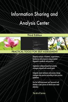 Paperback Information Sharing and Analysis Center Third Edition Book