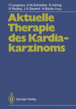 Paperback Aktuelle Therapie Des Kardiakarzinoms [German] Book