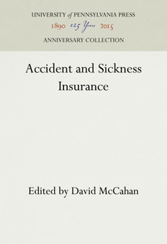 Hardcover Accident and Sickness Insurance Book