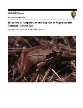 Paperback Inventory of Amphibians and Reptiles at Sagamore Hill National Historic Site Book