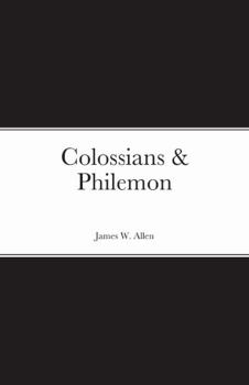 Paperback Colossians & Philemon Book